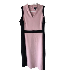 Liz Claiborne Dress Women's Size 8 Pink Black